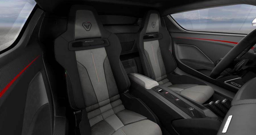 Интерьер ItalDesign Zerouno 2017 года  (фото 12 из 40)